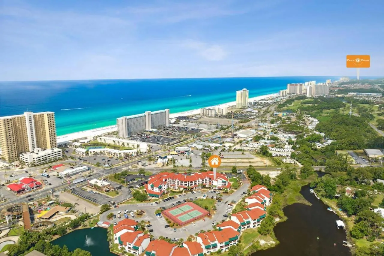 St Thomas Square Villa 1211C Beach Bumz Panama City Beach Holiday home